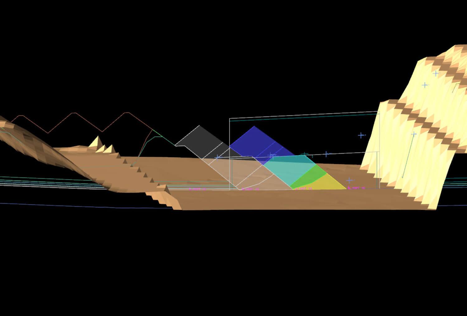 Deswik Software CAD Screenshot