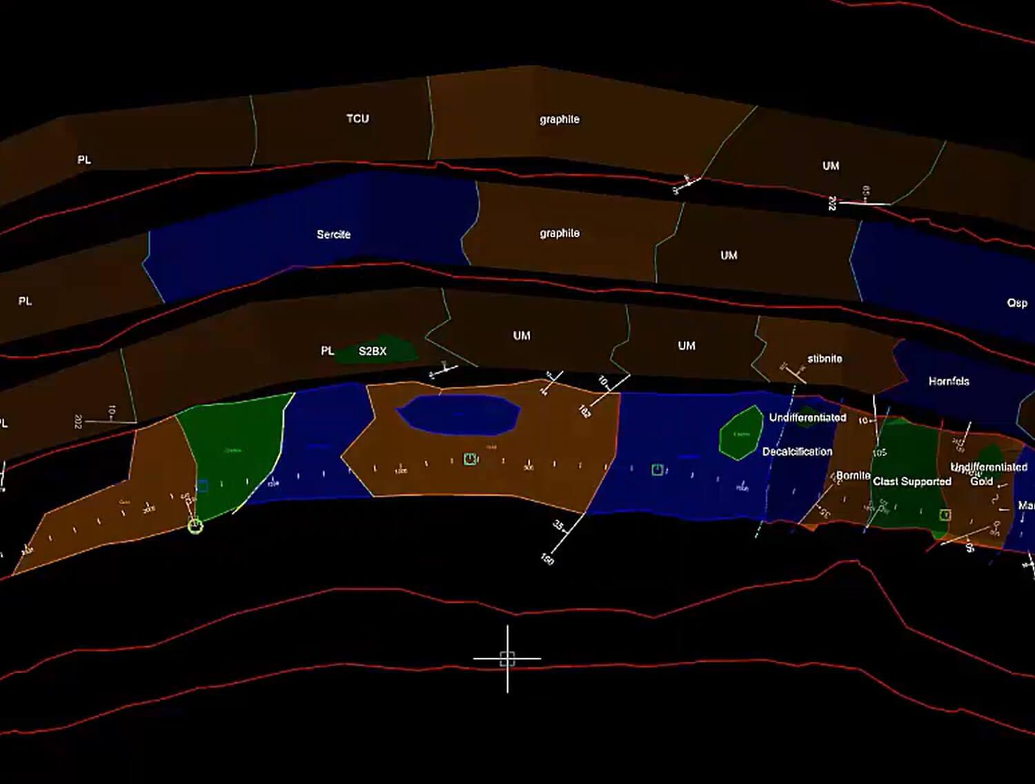 Deswik Geology Software Screenshot