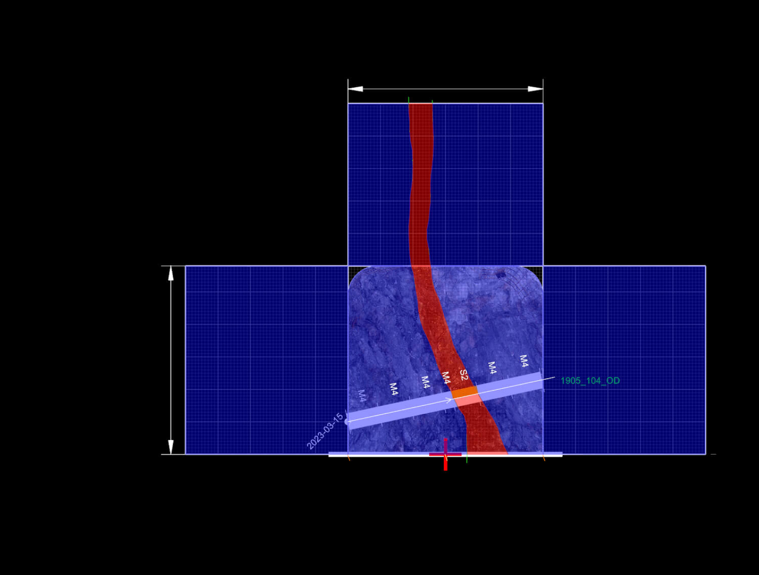 Deswik Geology Mapping Software Screenshsot