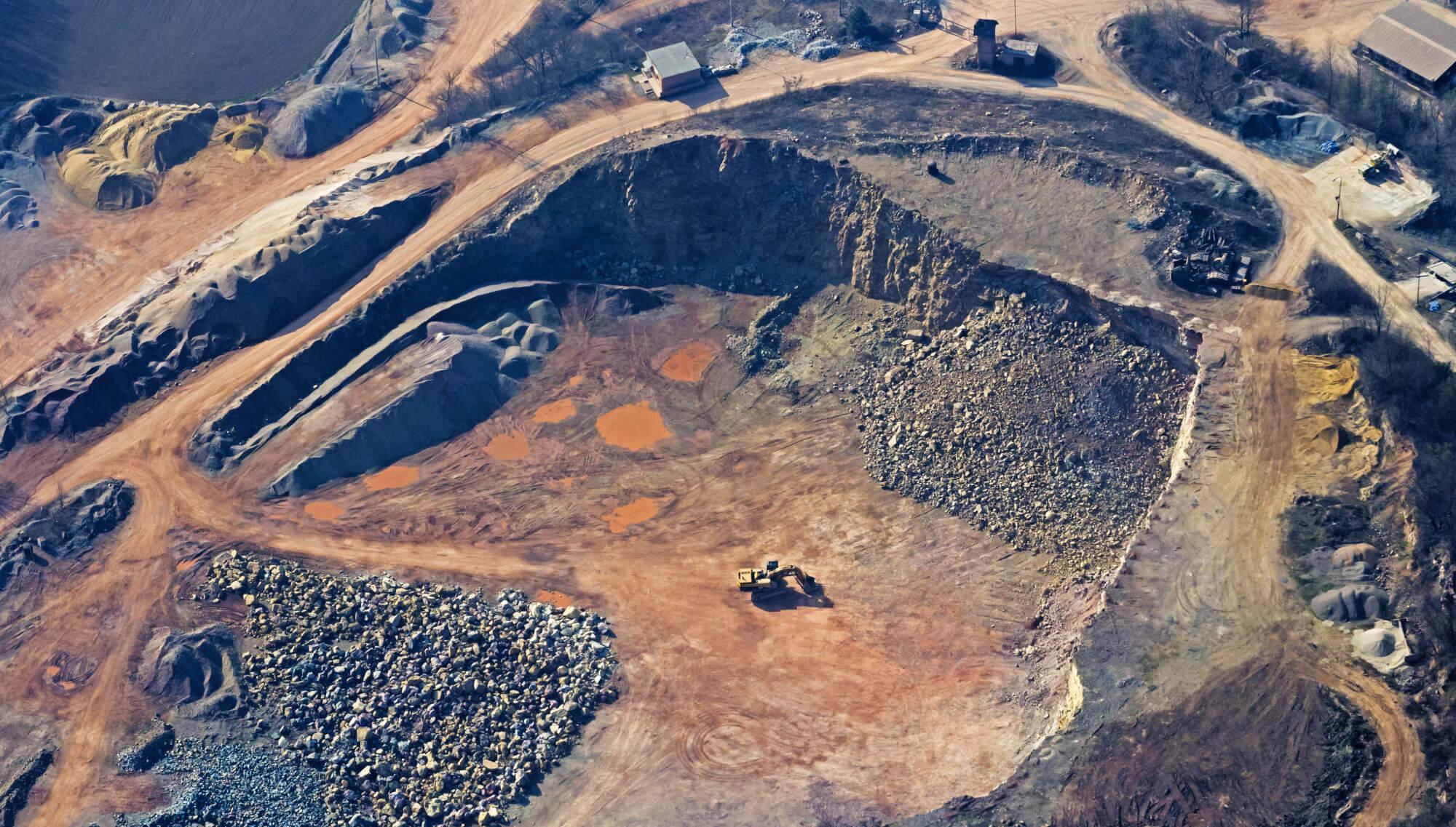 Open Cut Coal Mine Site