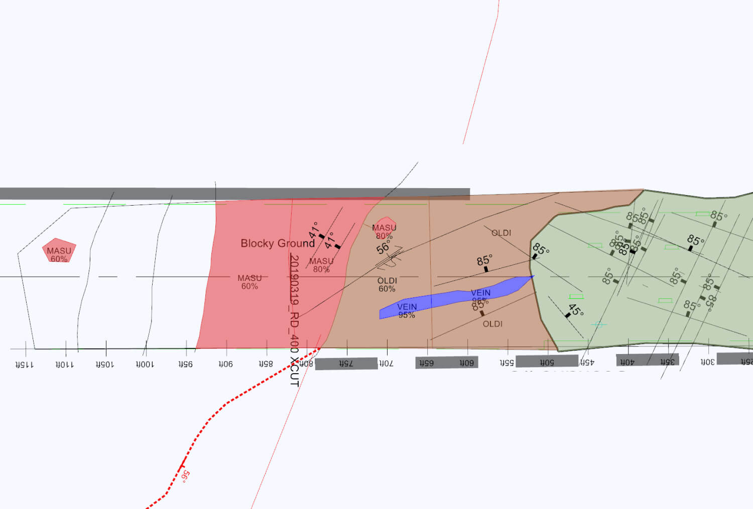 Deswik Software Geology Screenshot